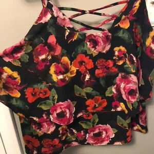 “3 for $15” Paper Crane Ruffled Tank​